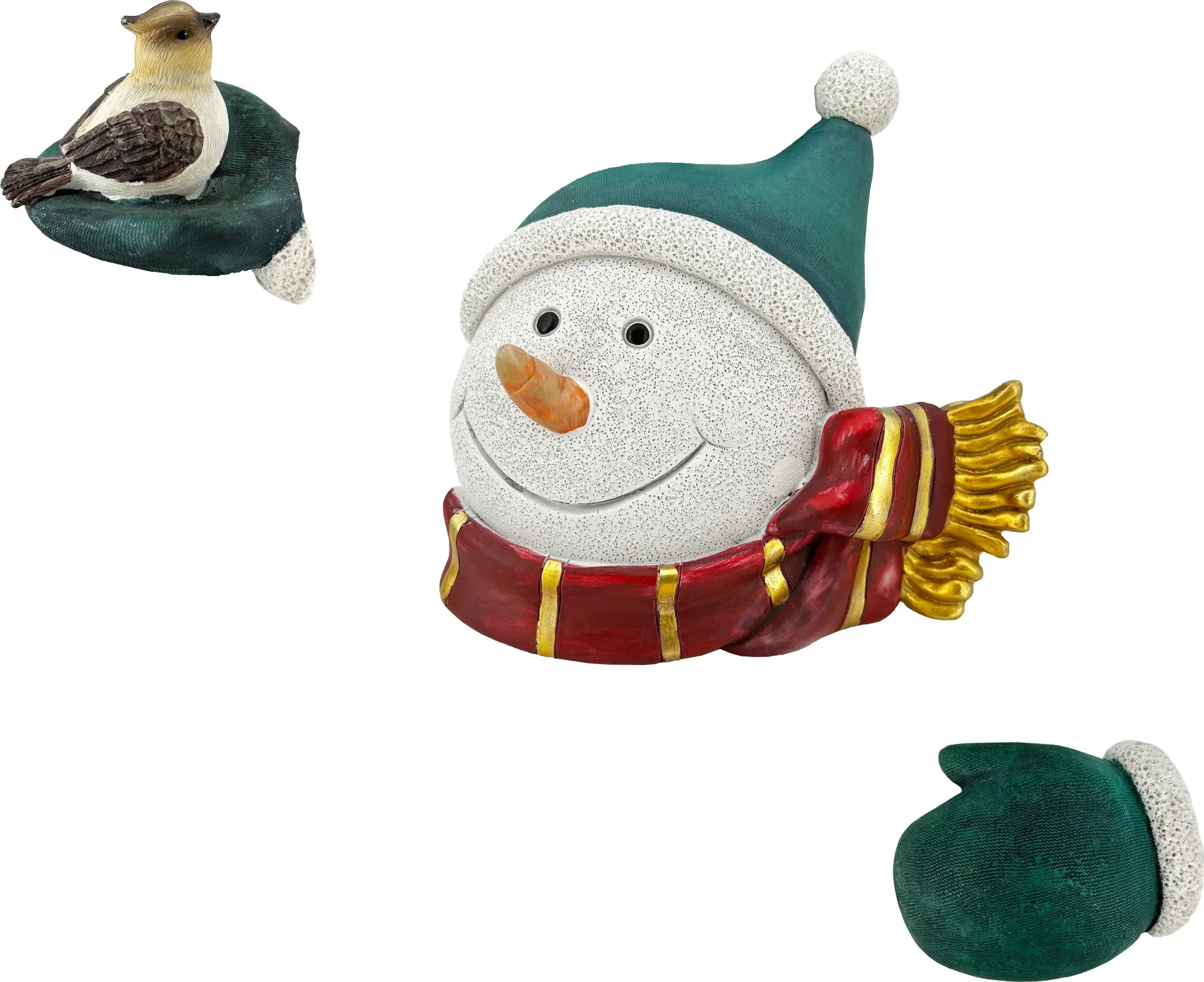 abc HOME – Baumdeko Schneemann • Winter- & Weihnachtsdeko für draußen
