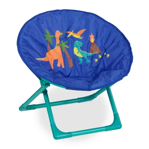 Faltbarer Moonchair für Kinder – Design „Dino“
