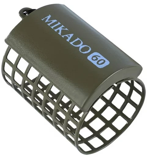 Feederkorb rund 32×37 mm – dunkle Olive, bleifrei