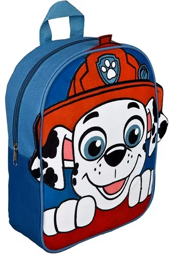 Kinderrucksack „PAW Patrol – Marshall“ – mit Plüschfront