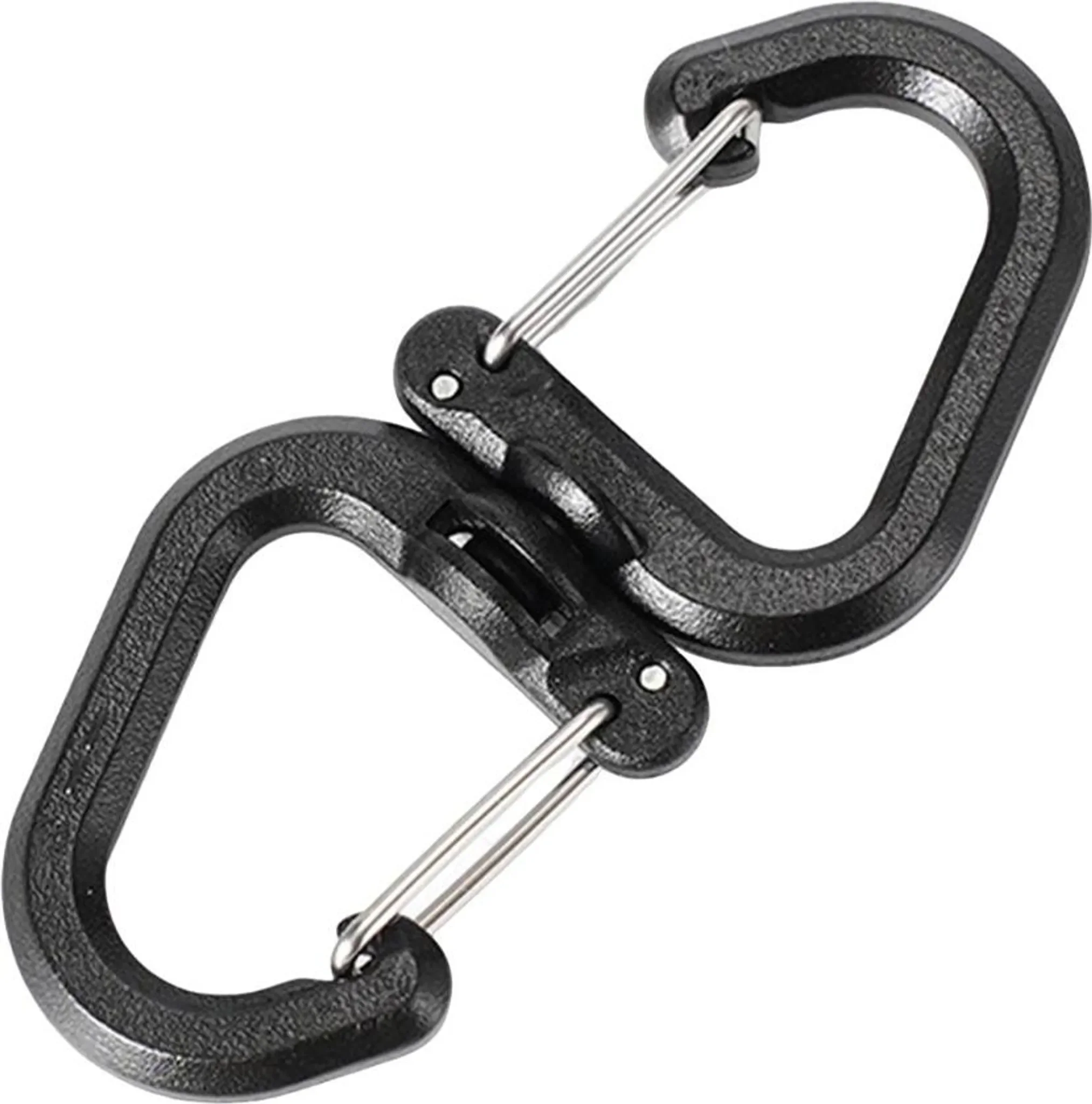 360° Drehhaken – Tragbarer S-Haken für Outdoor & Camping