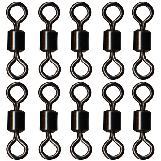 FTM Seika Pro Spin Wirbel – Größe 2, 43 kg, 10 Angelwirbel