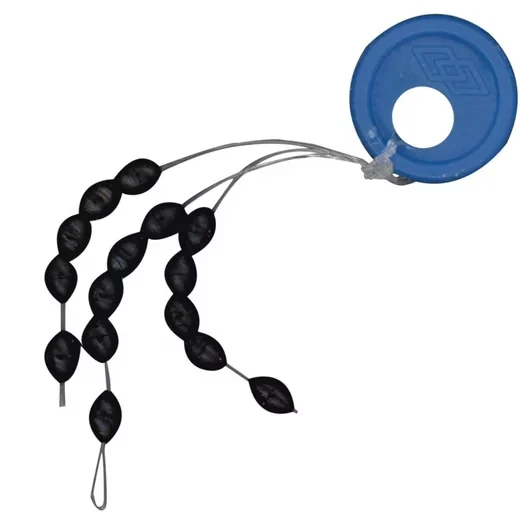 FTM Gummistopper – 15 Stopperperlen auf Einfädelschnur