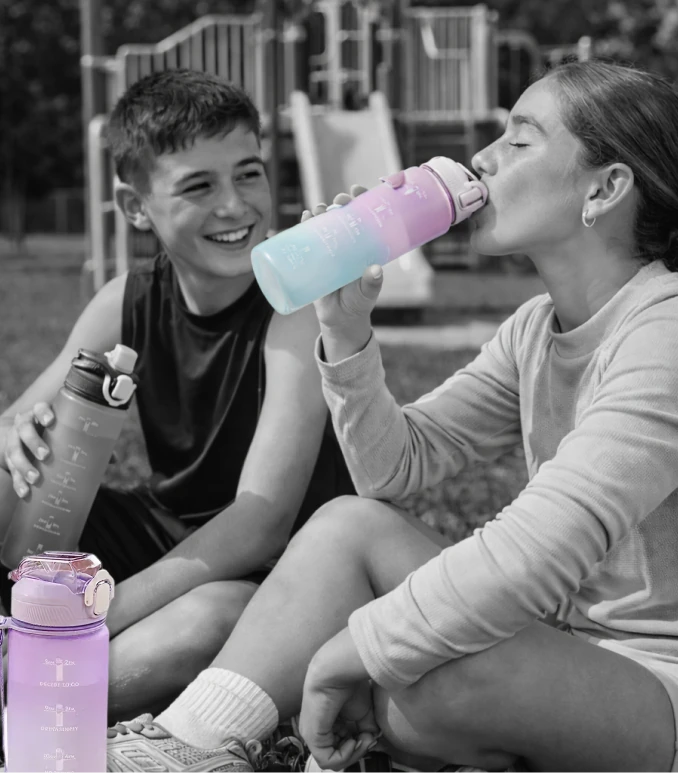 Sport Trinkflasche Familie