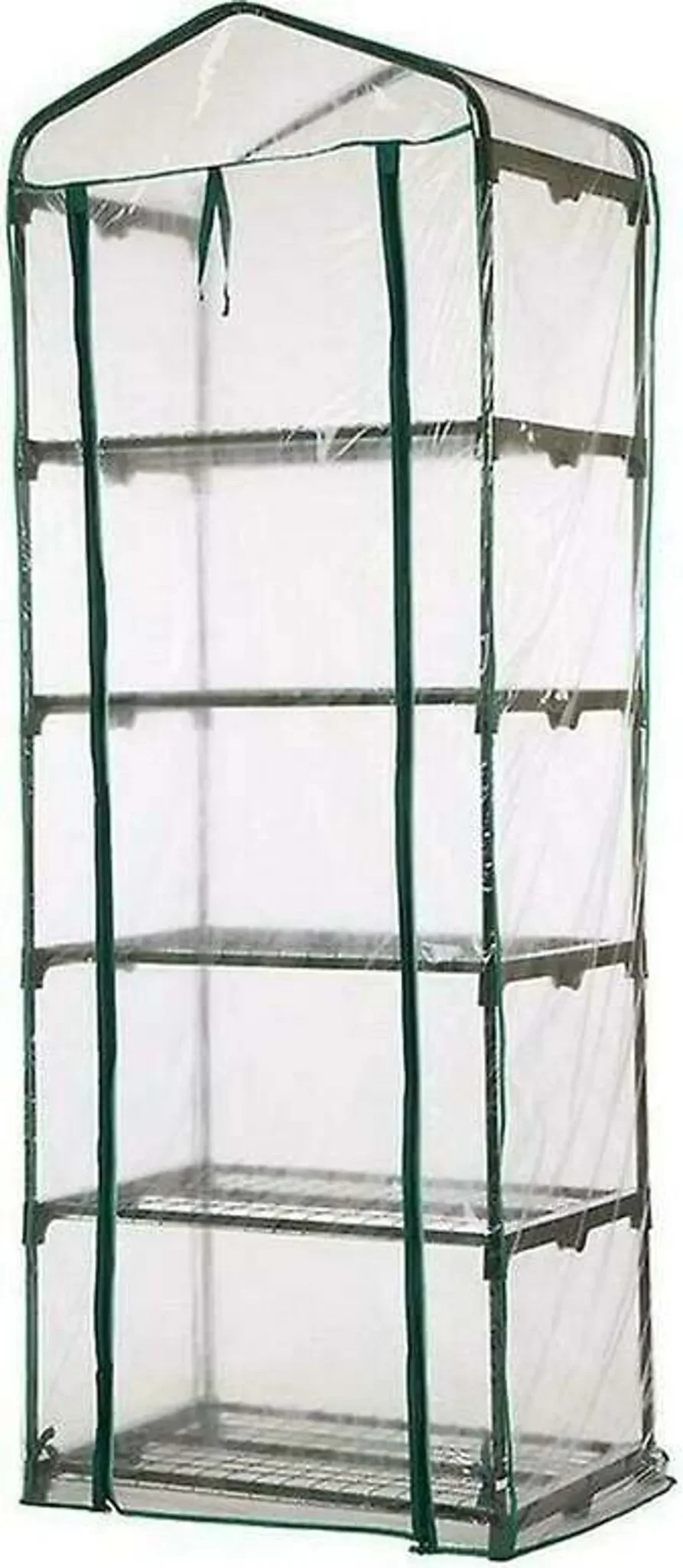 Gewächshaus-Abdeckung aus PVC – 5-schichtig • Transparent • Wasserdicht • 69×49×92 cm
