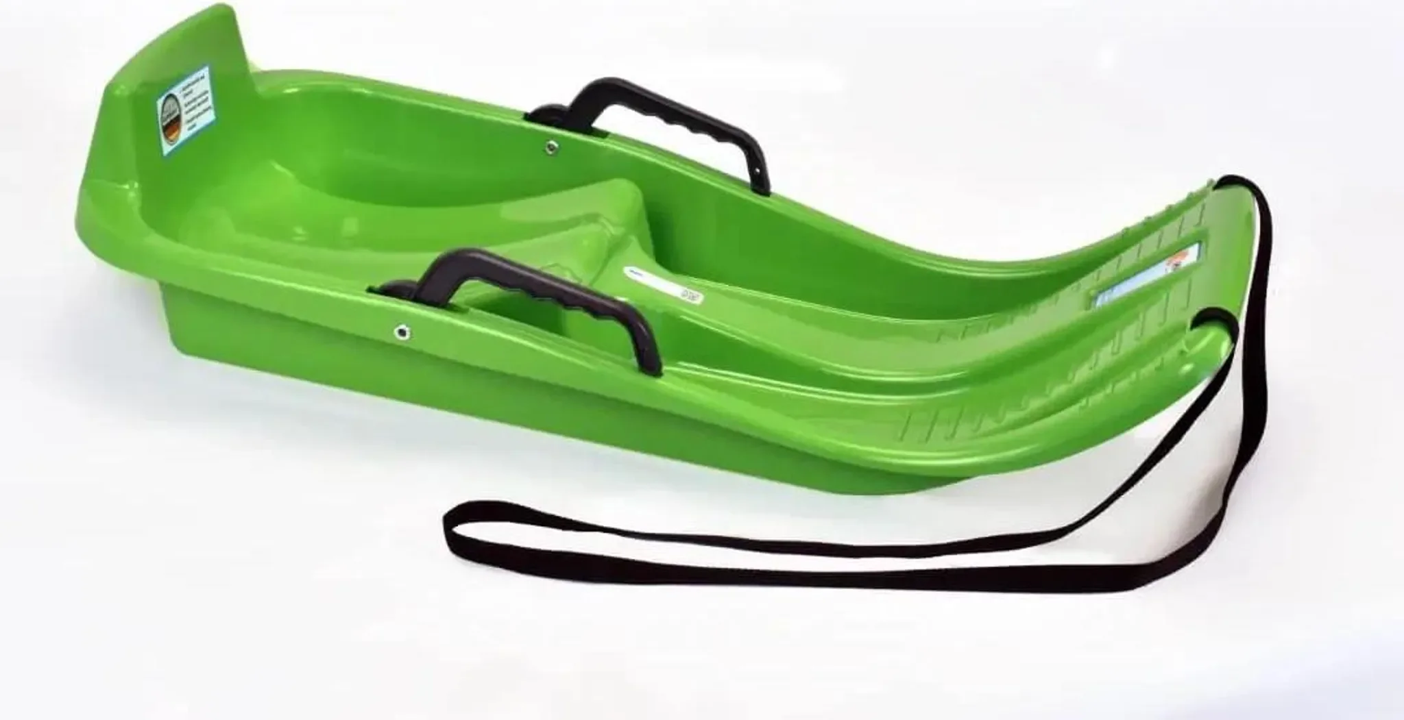 KHW Mini-Bob 23014 – Kunststoff Schlitten, Grün