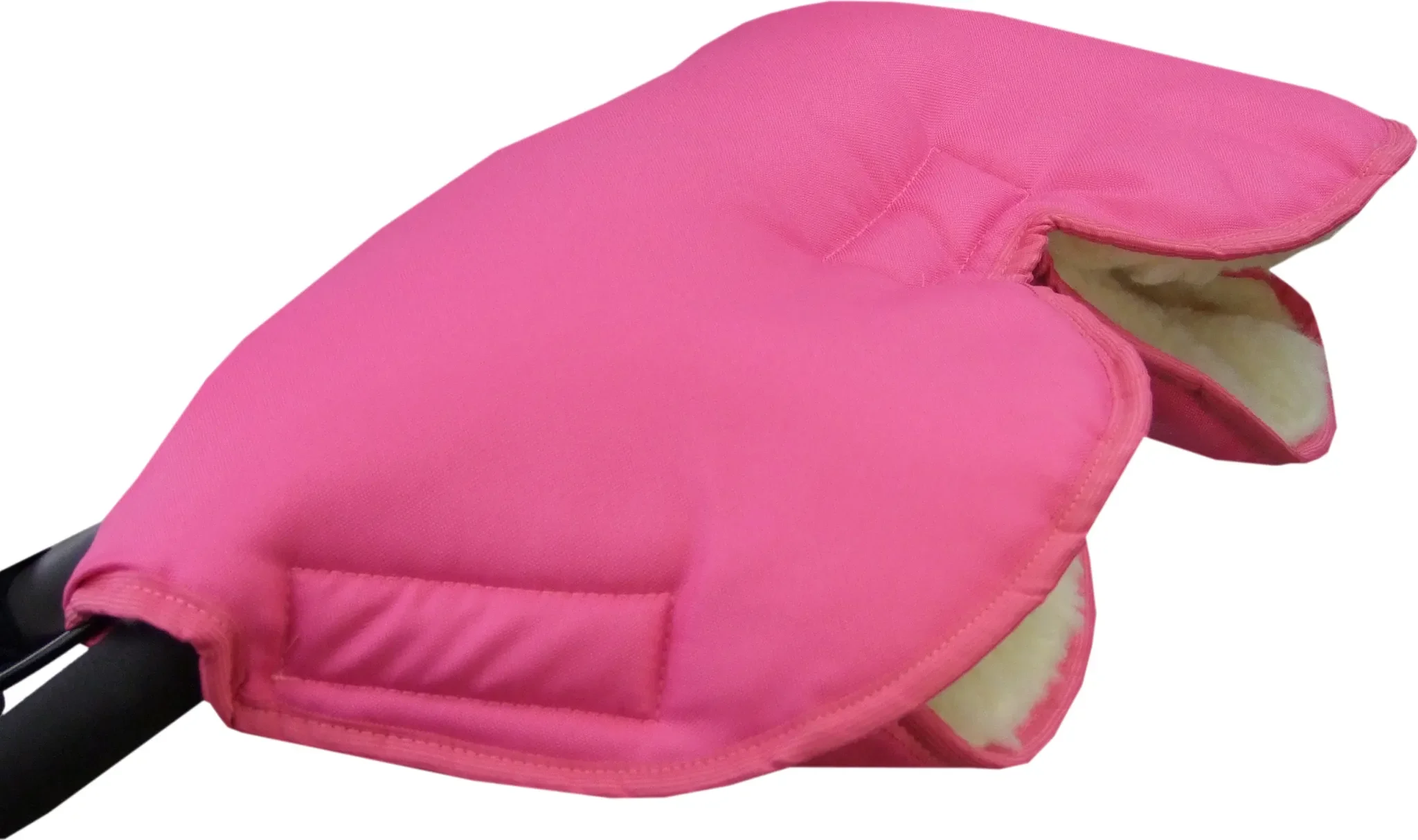 BAMBINIWELT Universal Handwärmer / Muff für Kinderwagen & Buggy – Pink