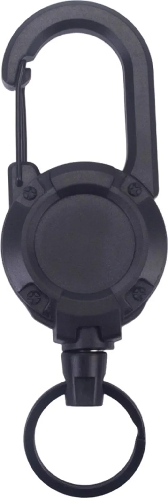 Einziehbarer Schlüsselanhänger mit Stahldrahtseil – Robust & vielseitig