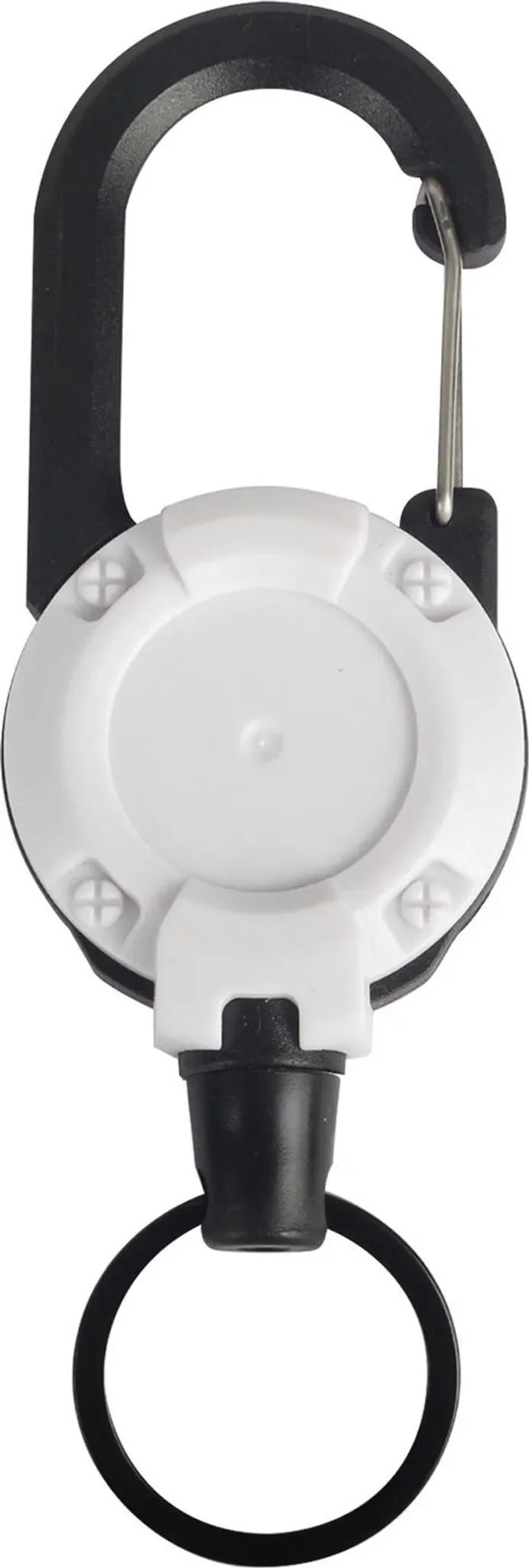 Einziehbarer Schlüsselanhänger mit Stahldrahtseil – 1 Stück