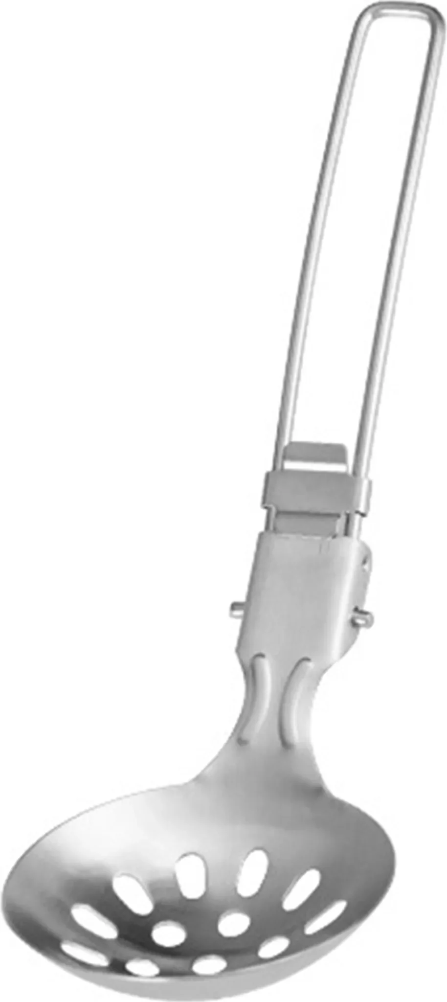 Edelstahl-Camping-Sieb – Modell D, faltbarer Griff